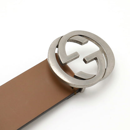 Gucci Interlocking G Leather Belt