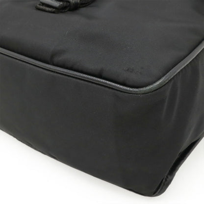 Prada Nylon Leather Messenger Bag