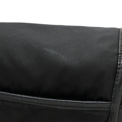 Prada Nylon Leather Messenger Bag