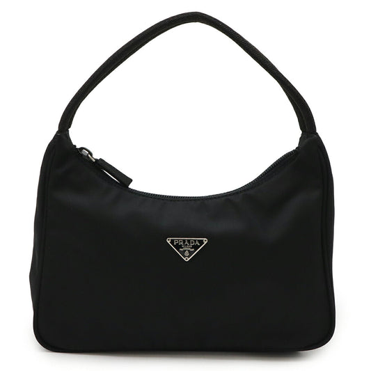 Prada Triangle Logo Nylon Handbag