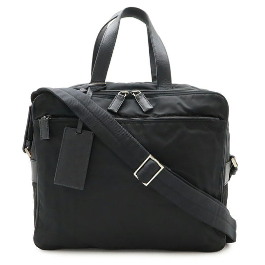 Prada Nylon Leather 2way Briefcase
