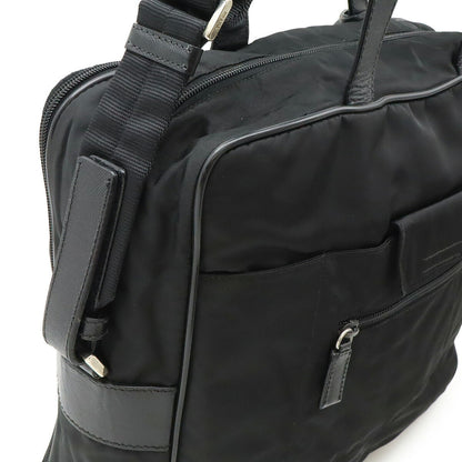 Prada Nylon Leather 2way Briefcase