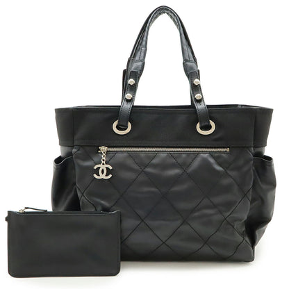 Chanel Paris Biarritz Coated Canvas 2way Bag