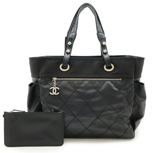 Chanel Paris Biarritz Coated Canvas 2way Bag
