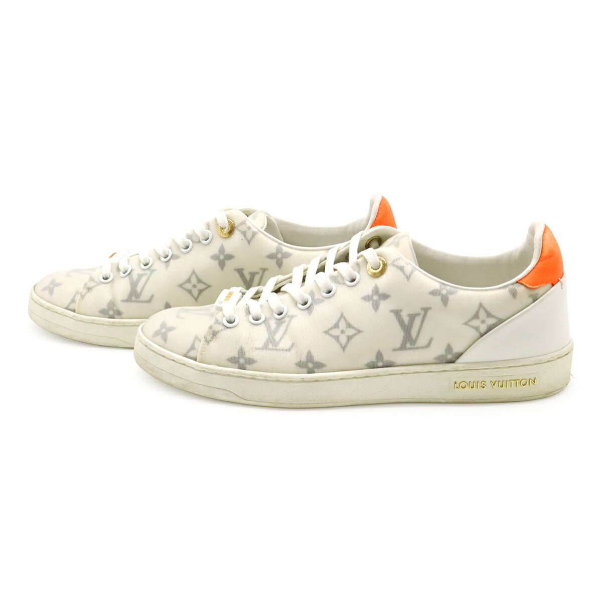 Louis Vuitton Frontrow Monogram Fabric Sneakers