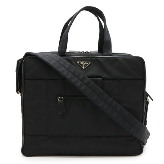 Prada Nylon Leather 2way Briefcase