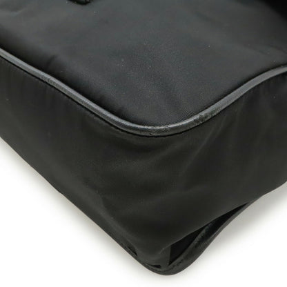 Prada Nylon Leather Messenger Bag