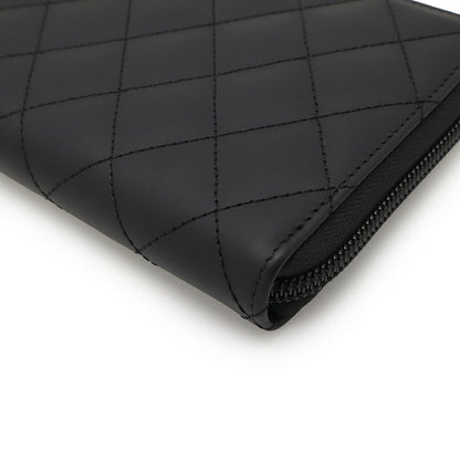 Chanel Cambon Line Soft Calf Long Wallet