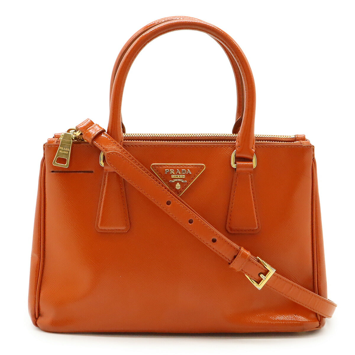 Prada Galleria Saffiano Vernic 2way Bag