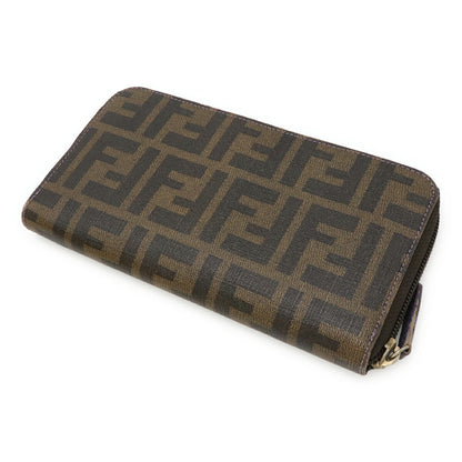 Fendi Zucca PVC Canvas Long Wallet