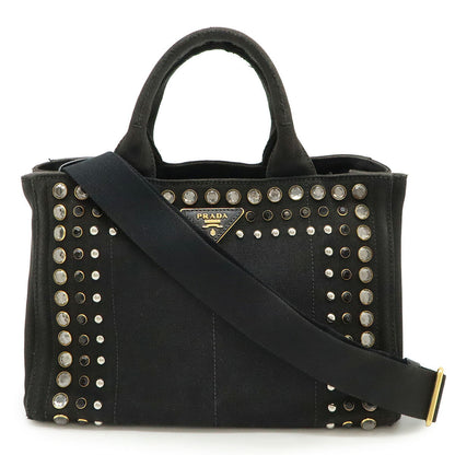 Prada CANAPA Canvas 2way Tote Bag