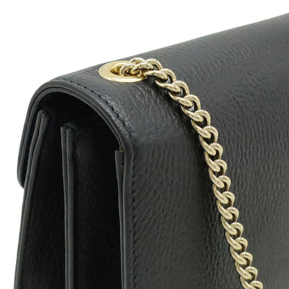 Gucci Interlocking G Leather Shoulder Bag