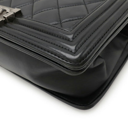 Chanel Boy Chanel Matelasse Calfskin Shoulder Bag