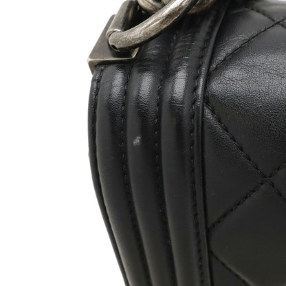 Chanel Boy Chanel Matelasse Calfskin Shoulder Bag