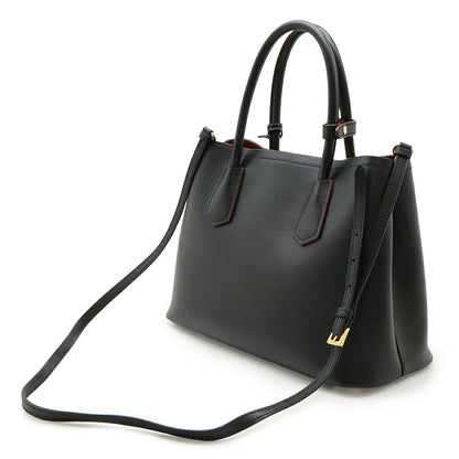 Prada Double Embossed Leather 2way Handbag