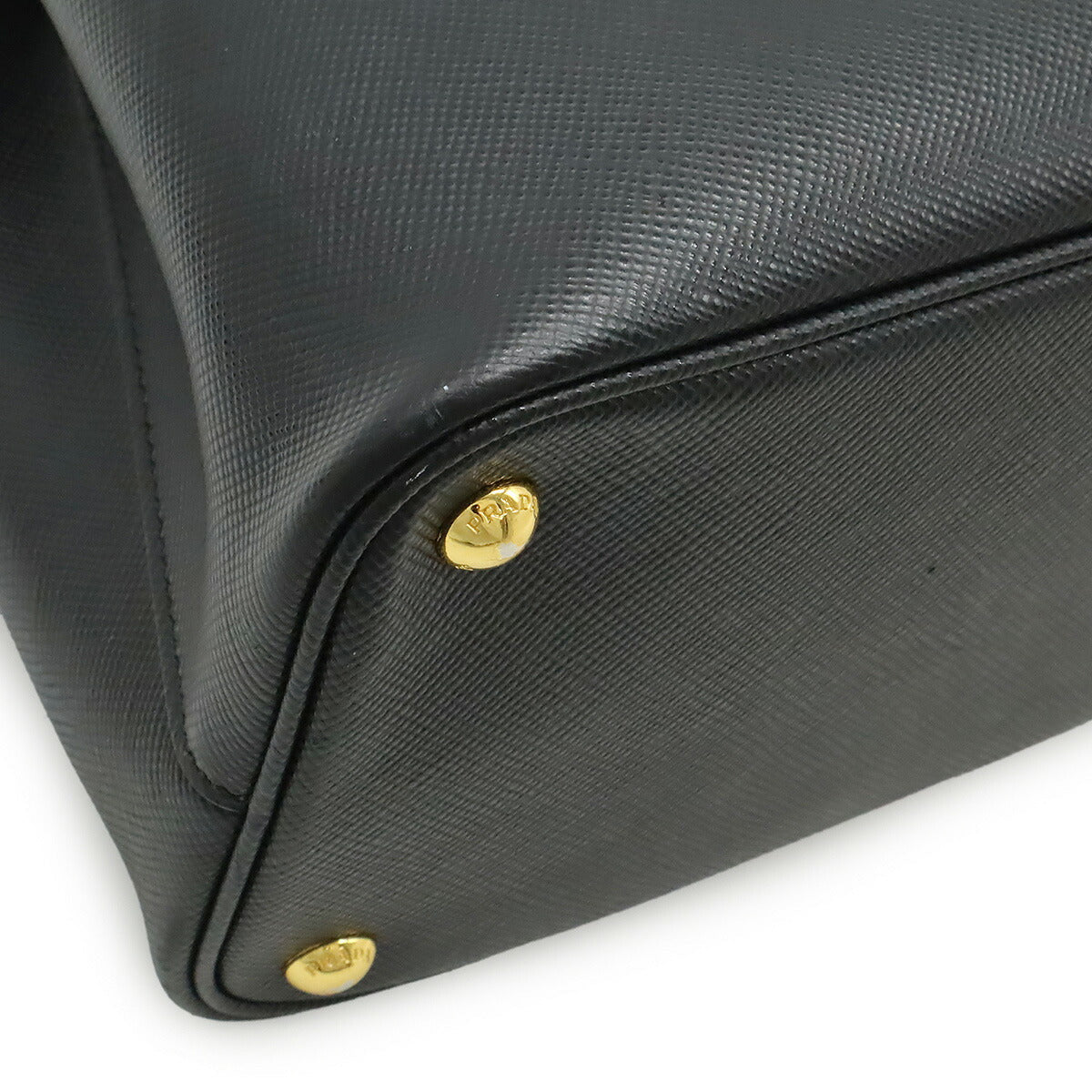 Prada Double Embossed Leather 2way Handbag