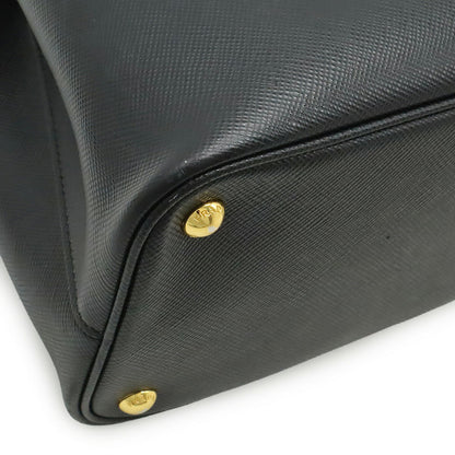 Prada Double Embossed Leather 2way Handbag