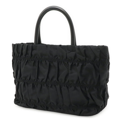 Prada BN1675 Nylon Leather Handbag