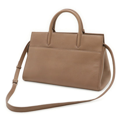 Saint Laurent Paris Cabas Rive Gauche Leather 2way Handbag