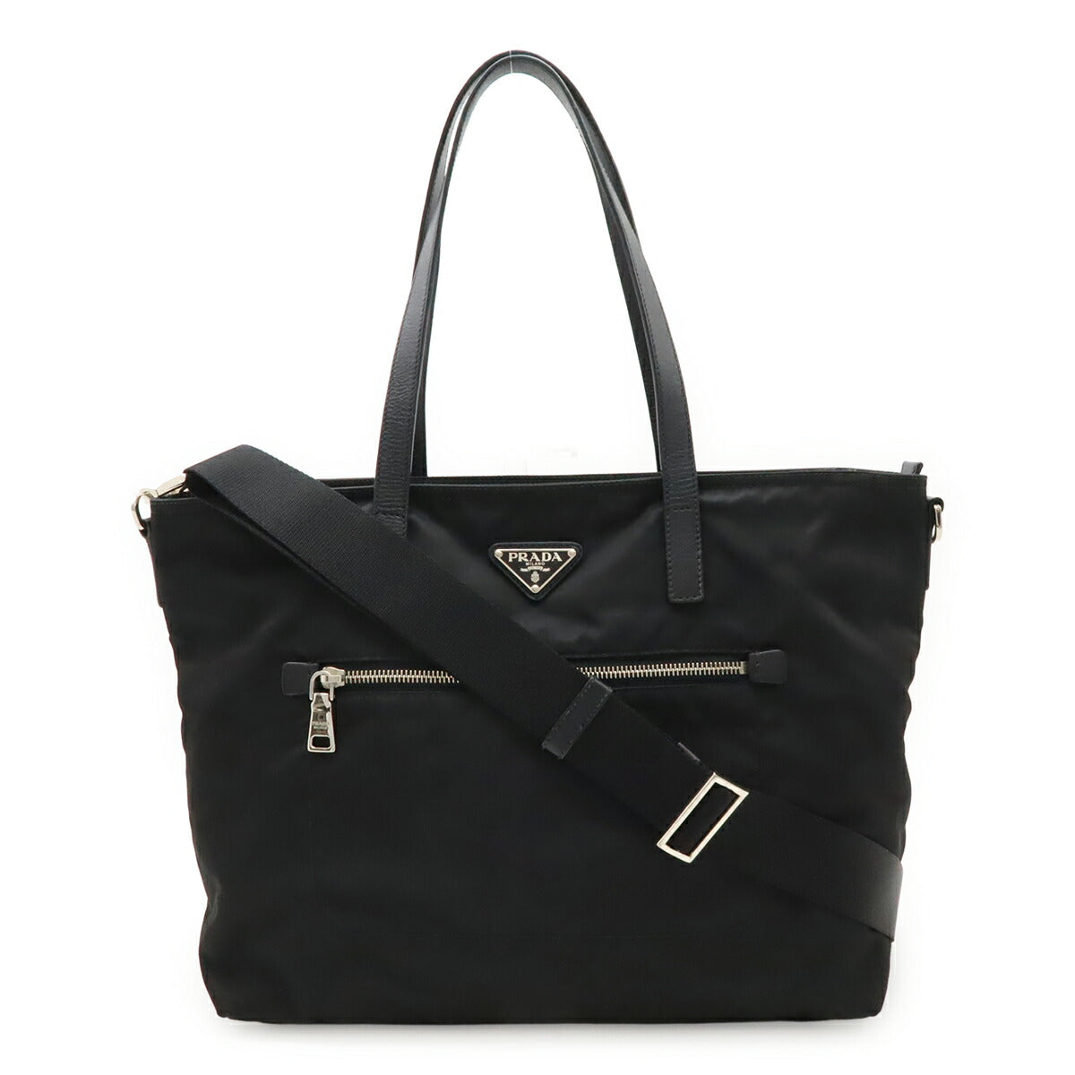 Prada 1BG842 Nylon Leather 2way Bag