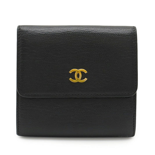 Chanel Trifold Wallet Leather Wallet