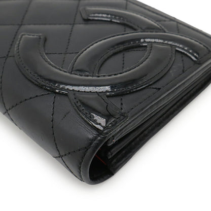 Chanel Cambon Line Soft Calf Long Wallet