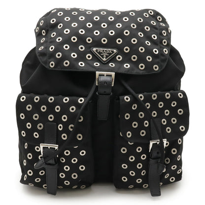 Prada 1BZ811 Nylon Leather Backpack