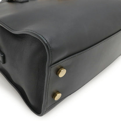 Saint Laurent Paris Baby Cabas Leather 2way Bag