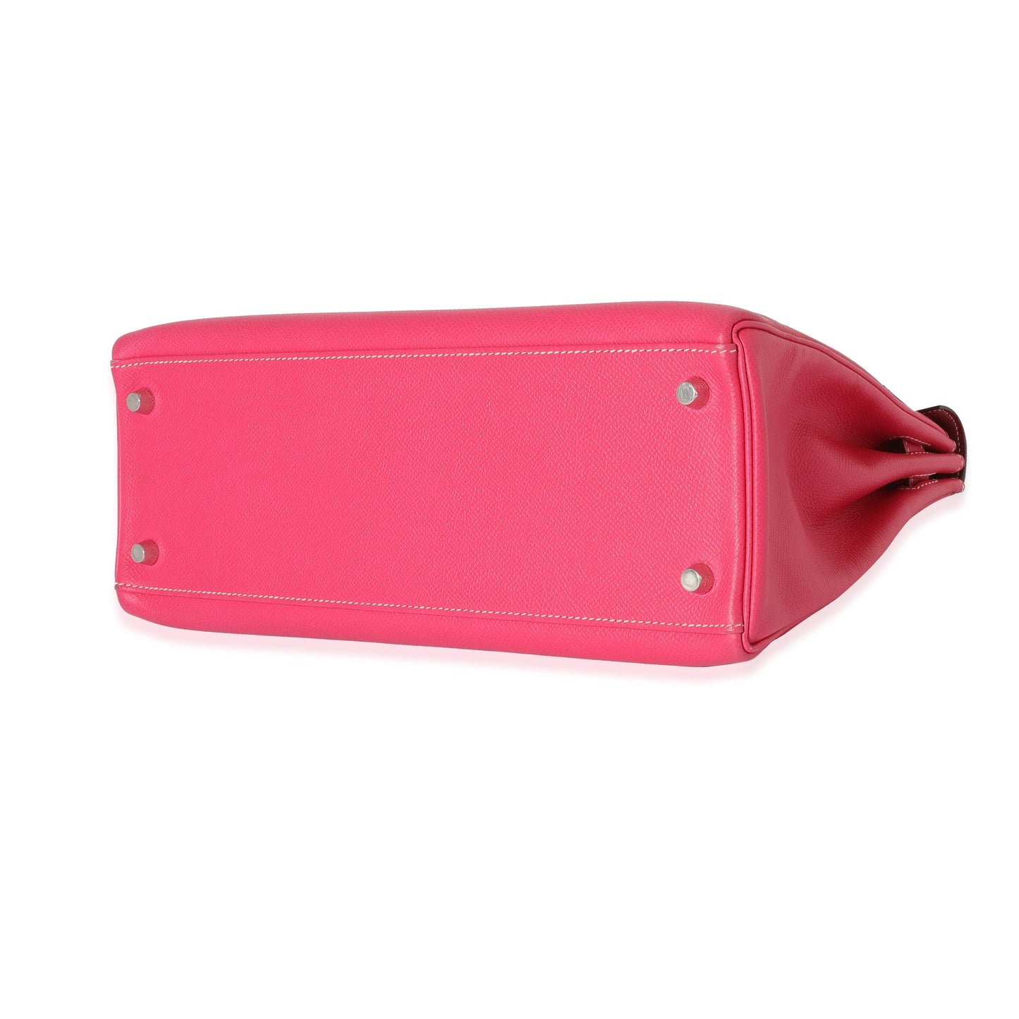Hermes Kelly 32 Rose Tyrien Rubis Epsom Candy Retourne