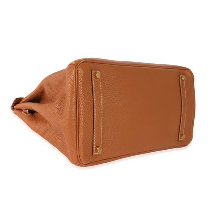 Hermes Gold Togo Birkin 35