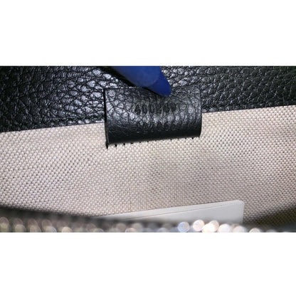 GUCCI Dionysus Small Leather Shoulder Bag 400249 Black