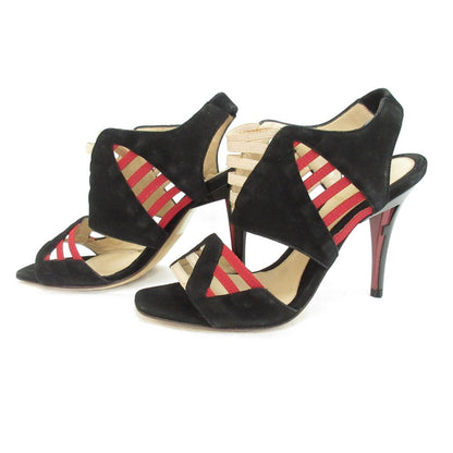 Fendi Suede High Heel Sandals