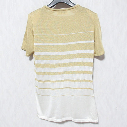 Yves Saint Laurent Knit Short Sleeve Knit Top