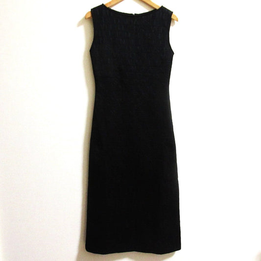 Fendi jeans Logo Jacquard Sleeveless Dress