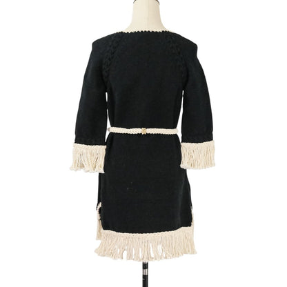 Chanel Fringed Tweed Dress