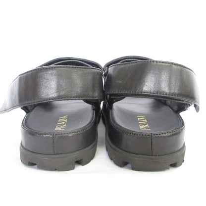 Prada 1X721MD Nappa Leather Sport Sandals