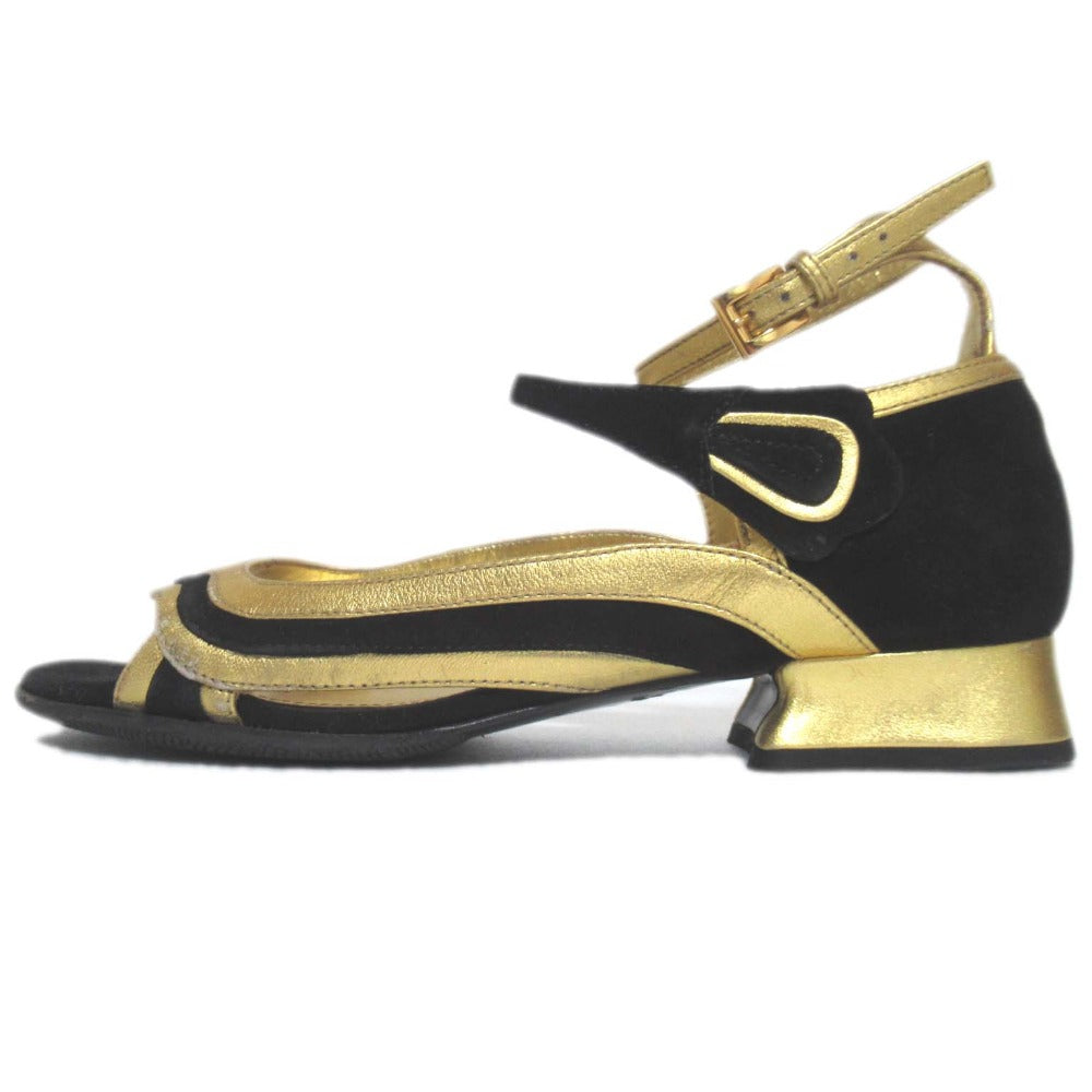 Prada Suede Leather Sandals