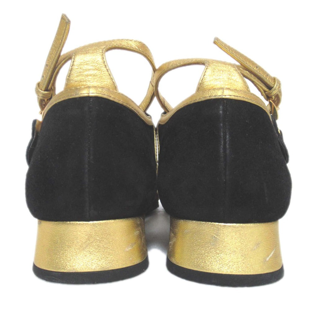 Prada Suede Leather Sandals