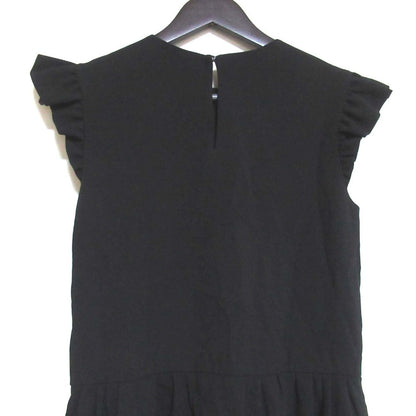 Saint Laurent Paris Frill Sleeve Dress
