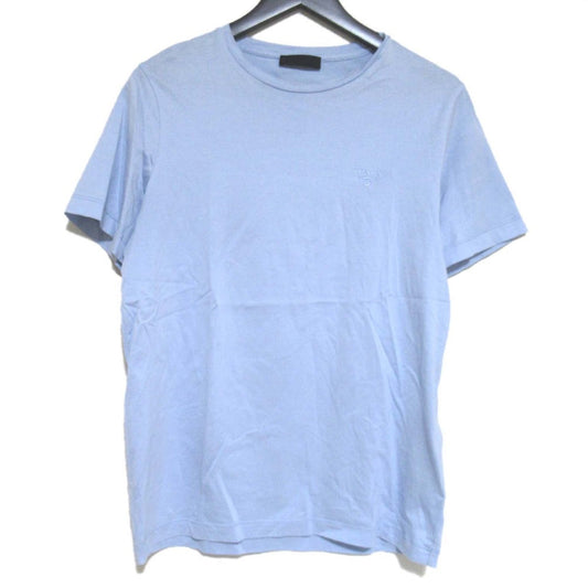 Prada Embroidered Logo Cotton T-shirt