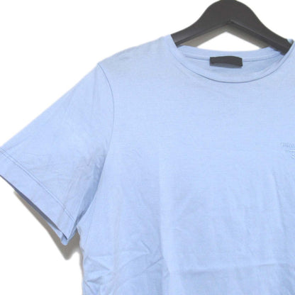 Prada Embroidered Logo Cotton T-shirt