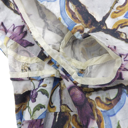 Prada Flower Art Cotton Dress