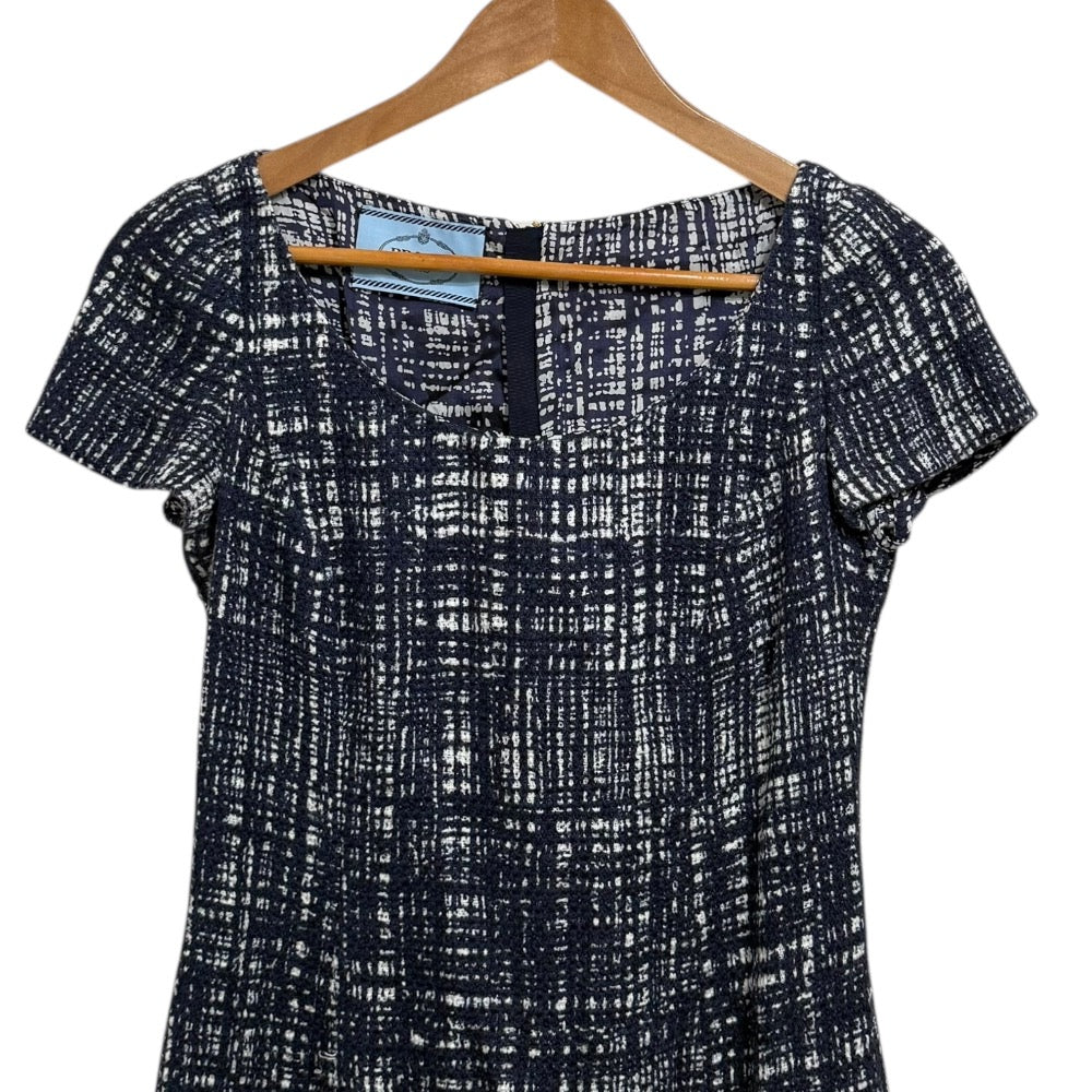 Prada Linen Blend Dress