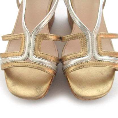 Prada Wedge High Heel Sandals