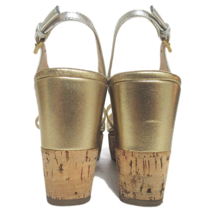 Prada Wedge High Heel Sandals
