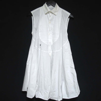 Christian Dior BEE Embroidery Sleeveless Shirt Dress