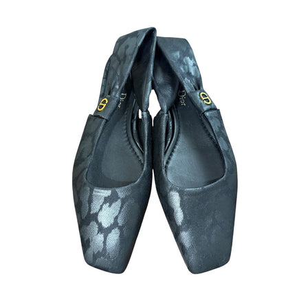 Christian Dior Leopard Flat Shoes