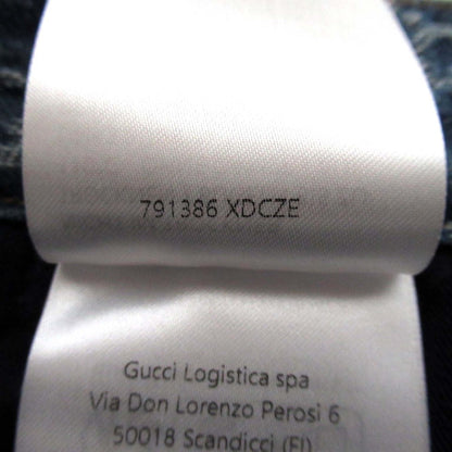 Gucci GG Denim Jacquard Mini Skirt