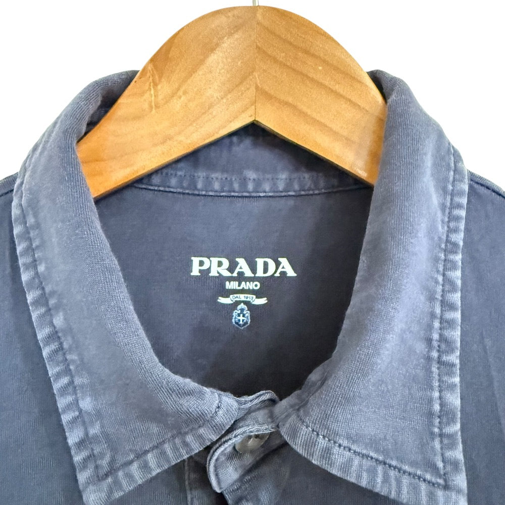 Prada Cotton Piqué Polo Shirt