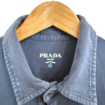 Prada Cotton Piqué Polo Shirt